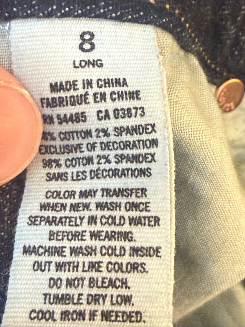 American Eagle Outfitters Dark Indigo Bootcut Jeans - Picture 9 of 9